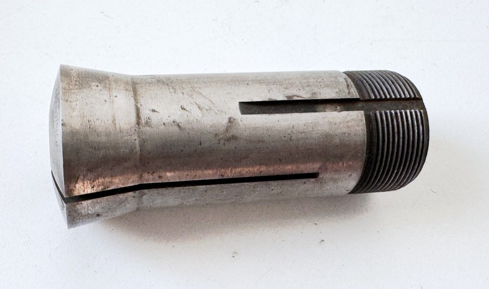 7/16" HARDINGE 5C Round Collet Internal & External Threads .4375" USA