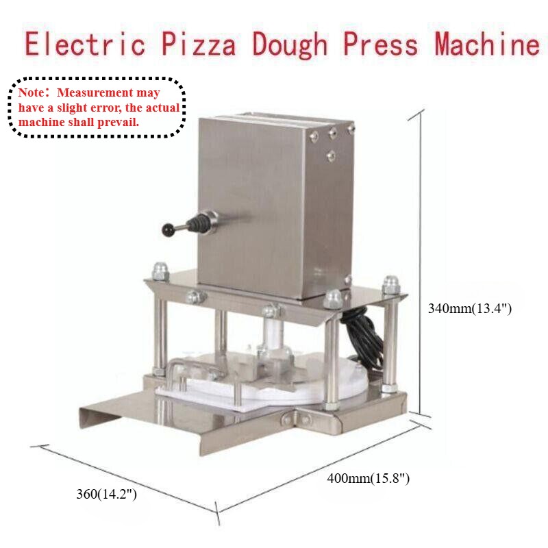 Electric Tortilla Dough Roller Commercial Sheeter Pastry Press Making Machine