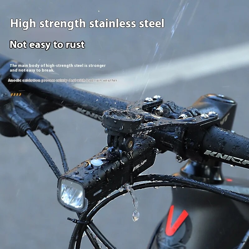 Bicycle Handlebar Computer Holder Light Camera Bracket for Garmin/Bryton Adapter