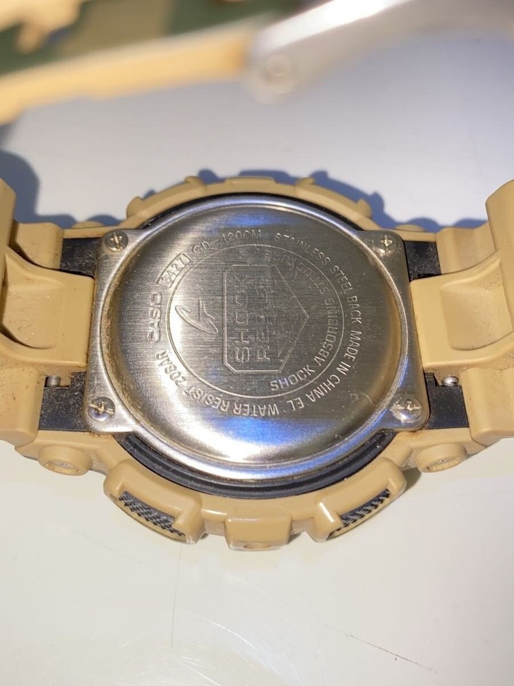 CASIO Quartz Watch G SHOCK Digital Rubber KHK KHK Plastic