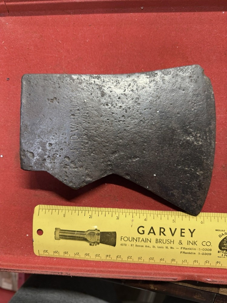 True Temper Ted Warrior Jersey Pattern Axe Head  Flint Edge Kelly Works