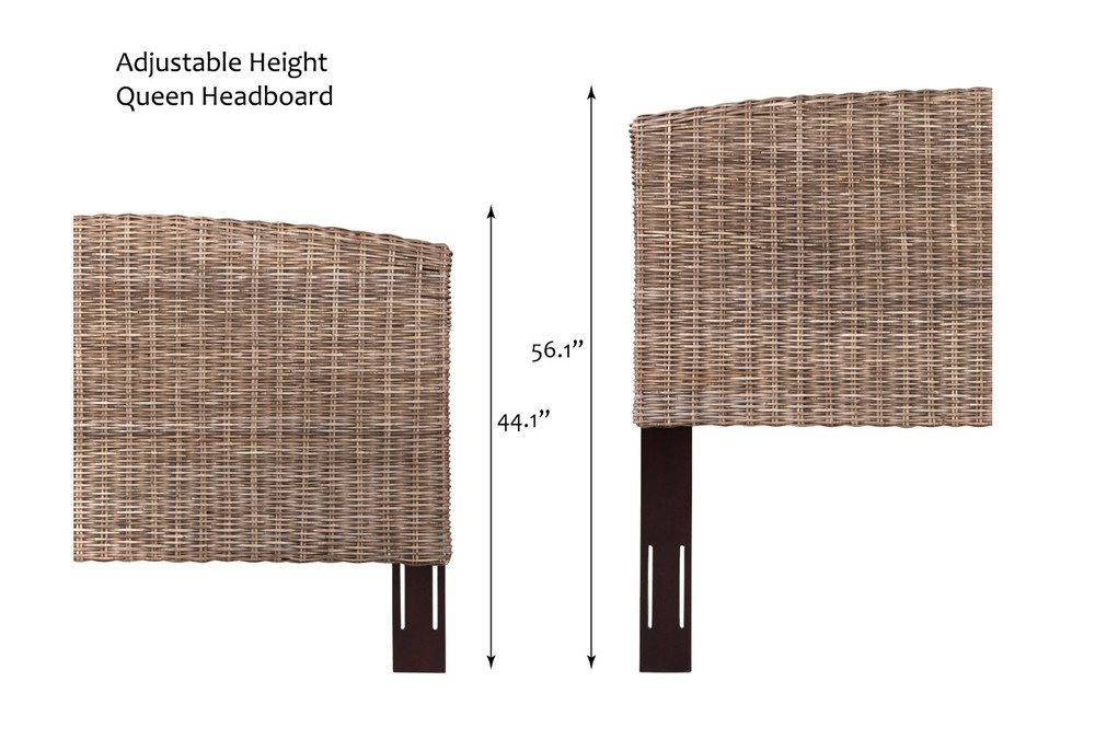 Cardiff Rattan Queen Headboard