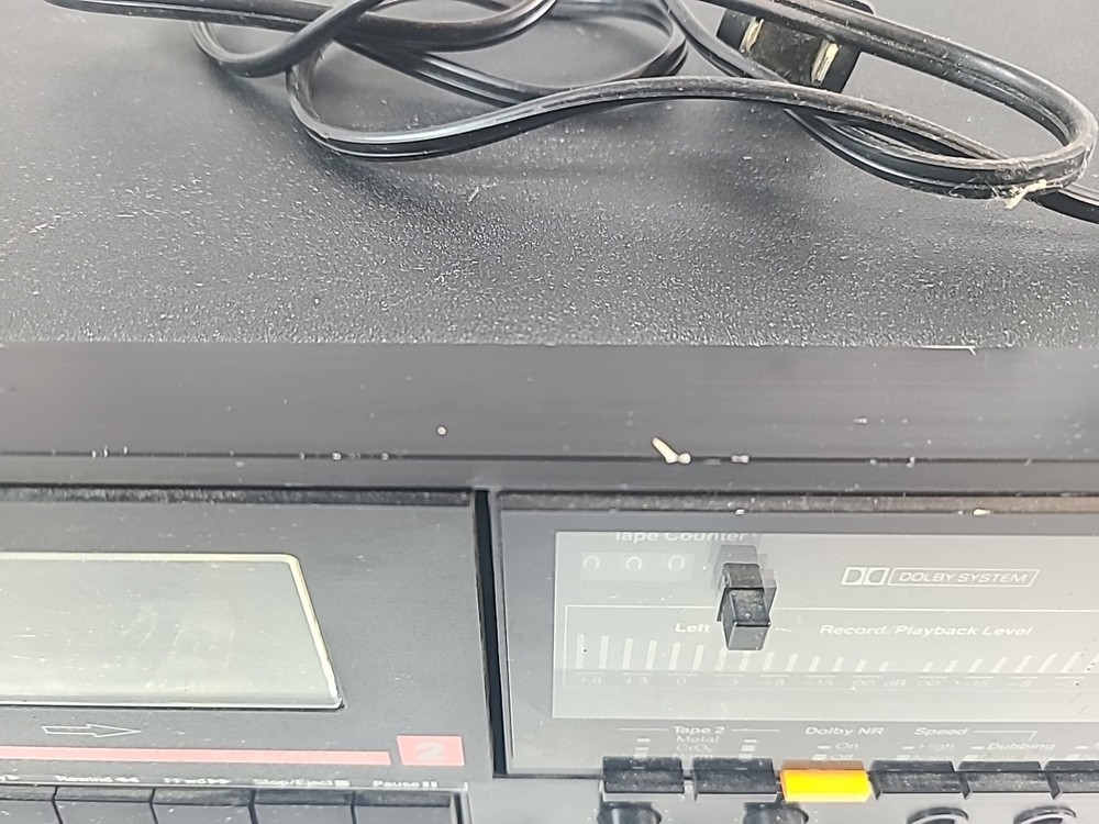 Vintage MCS Series 683-3595 Modular Component Systems Dual Stereo Cassette Deck