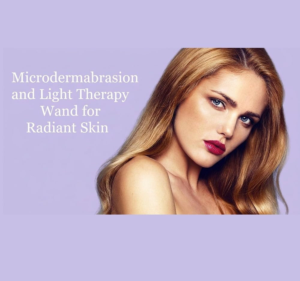 Microdermabrasion Machine - Premium Diamond Microdermabrasion Device Kit - 2 Di