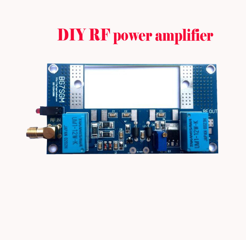 RF Power Amplifier Board Transceiver Circuit PCB for Walkie-talkie Kit