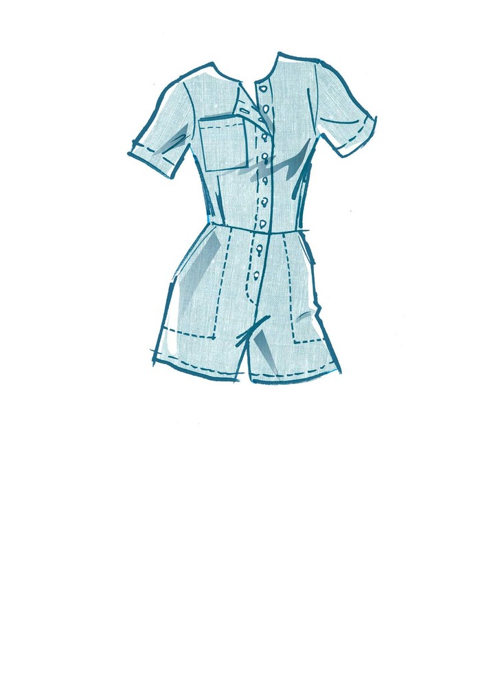 McCall Pattern m8046 jumpsuit sewing pattern
