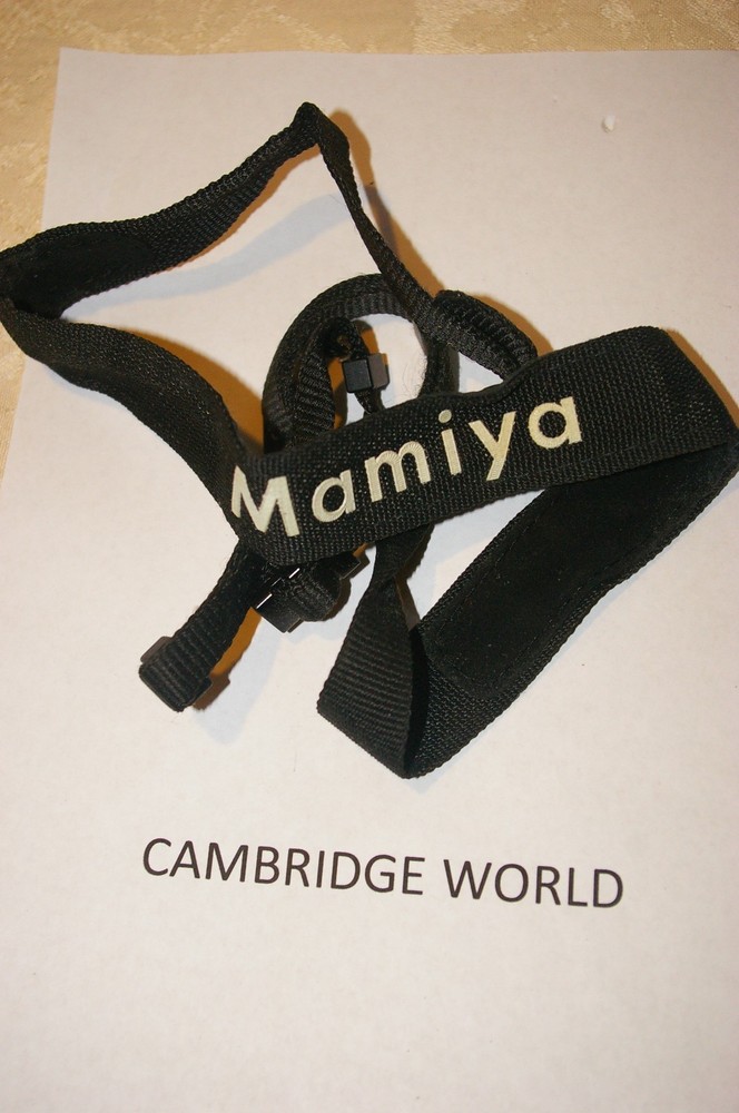 GENUINE ORIGINAL MAMIYA brand camera carrying neck strap