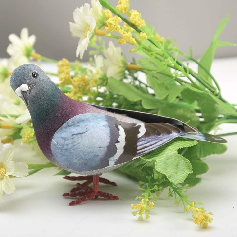 Simulation Foam Pigeon Model,Artificial Imitation Animal Fake Random
