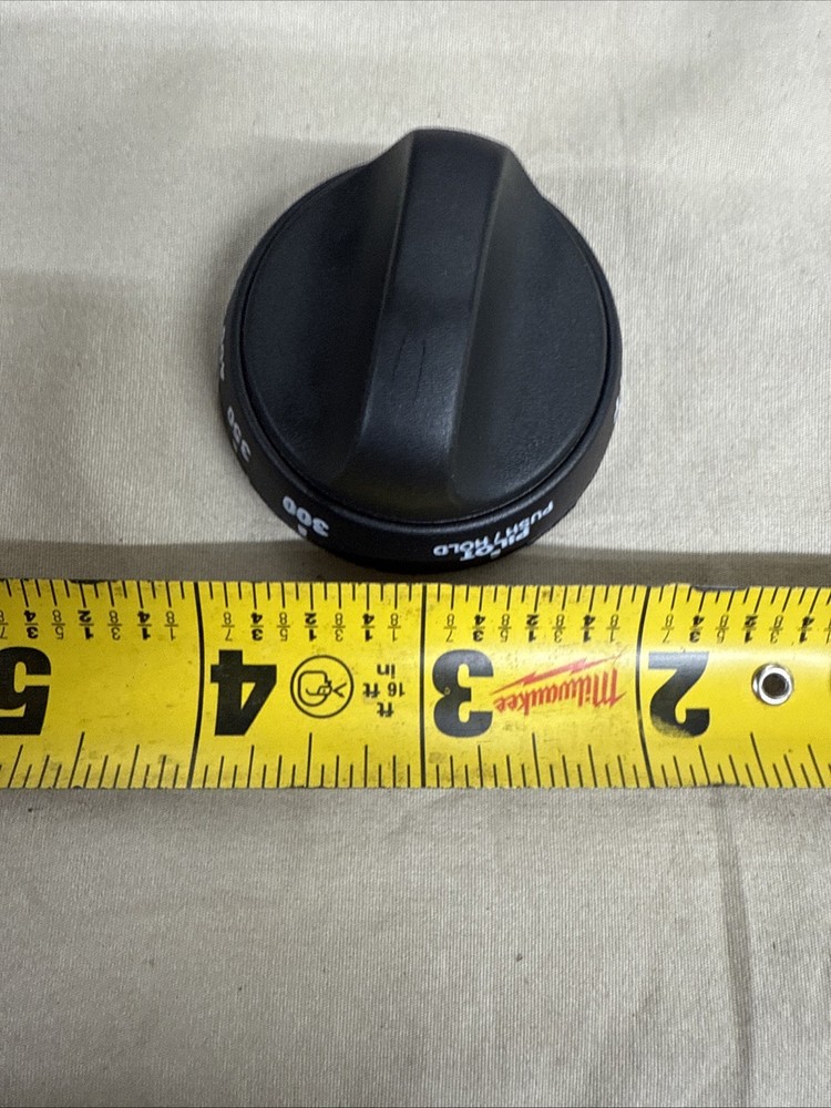 Atwood / Dometic 52167 Oven Thermostat Knob Black rv range/stove 9108867392
