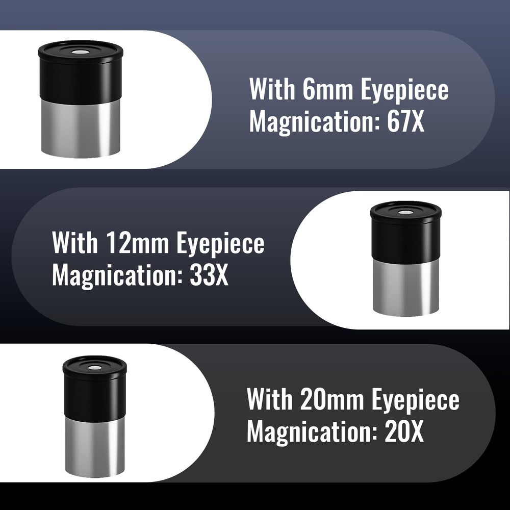 Telescope, 70mm Aperture Portable Refractor Telescopes for Astronomy Beginner...