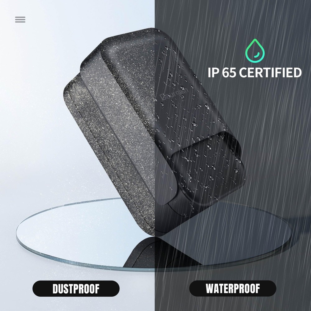 Smart Key Lock Box – Wall Mounted or Shackle Design, Fingerprint, Passcode, B...