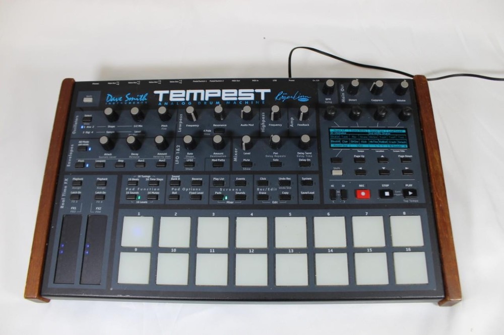 Sequential Dave Smith Instruments Tempest Analog Drum Machine, Roger Linn Design