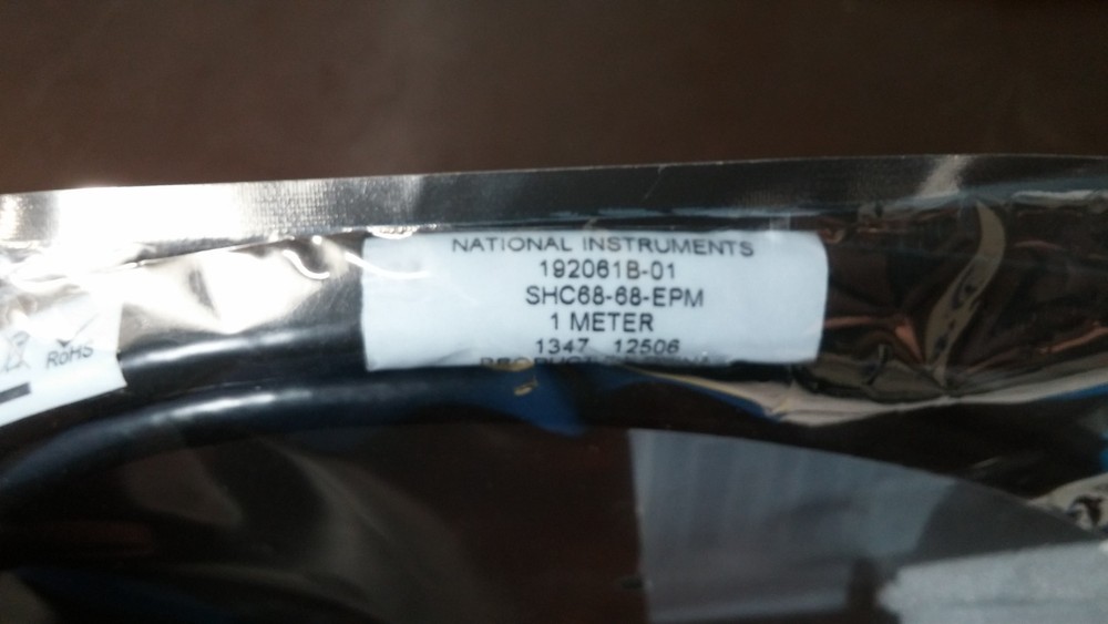 National Instruments SHC68-EPM Shielded Cable,68-Position.050 Series D-TYPE