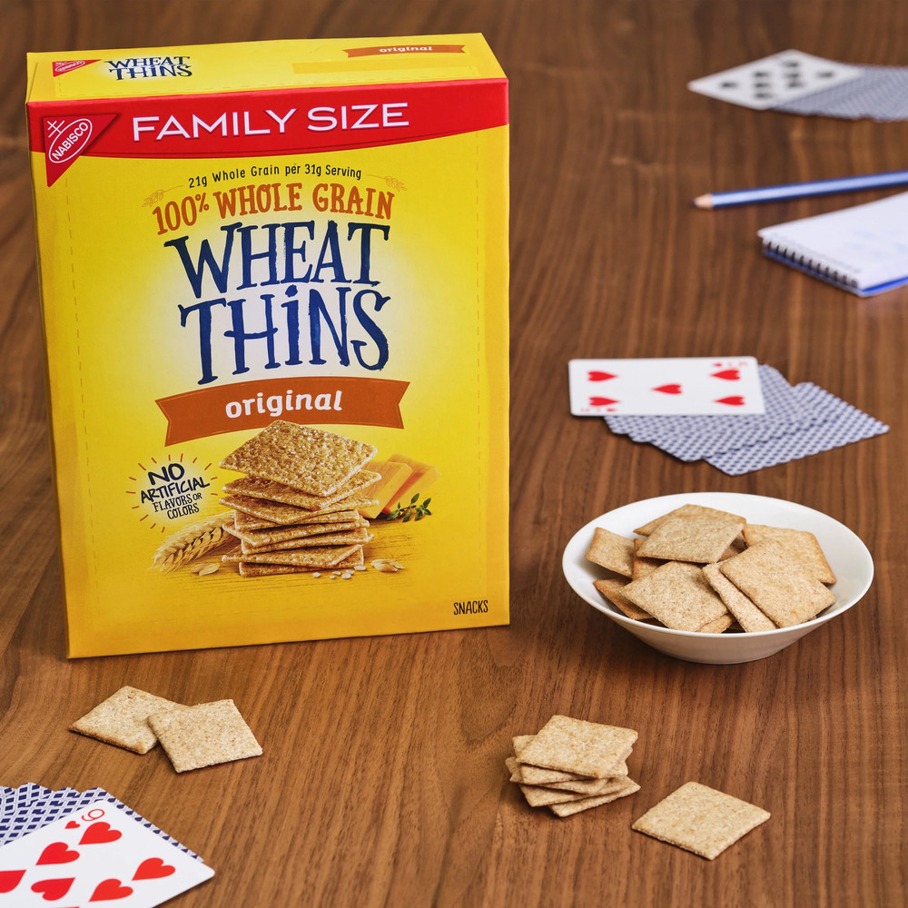 Original Snacks, Whole Grain Wheat Crackers, Snack Crackers, School Snacks, 14 O