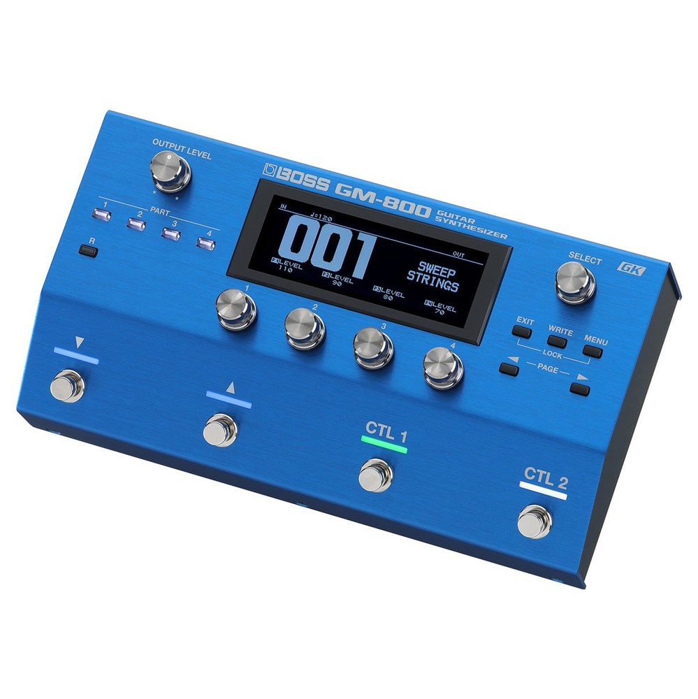BOSS GM-800 Guitar Synthesizer & Multi-Effects Pedal