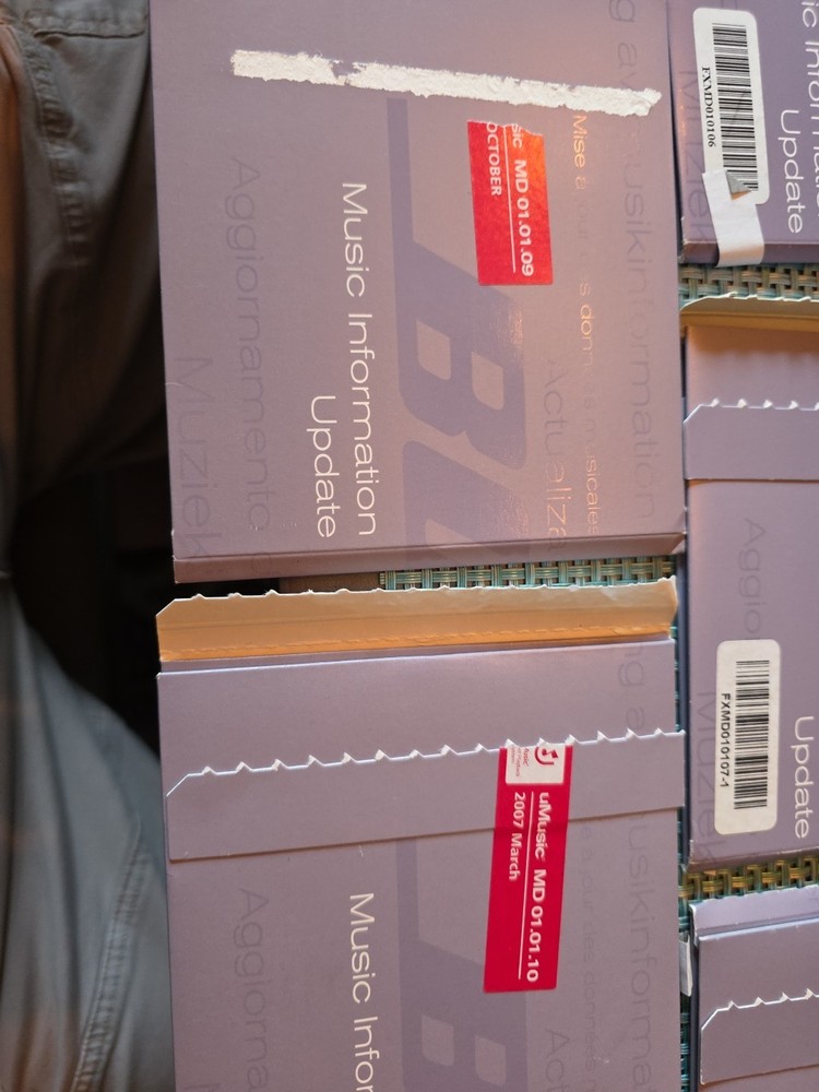 Bose LOT Music Information Update Discs 8 Total