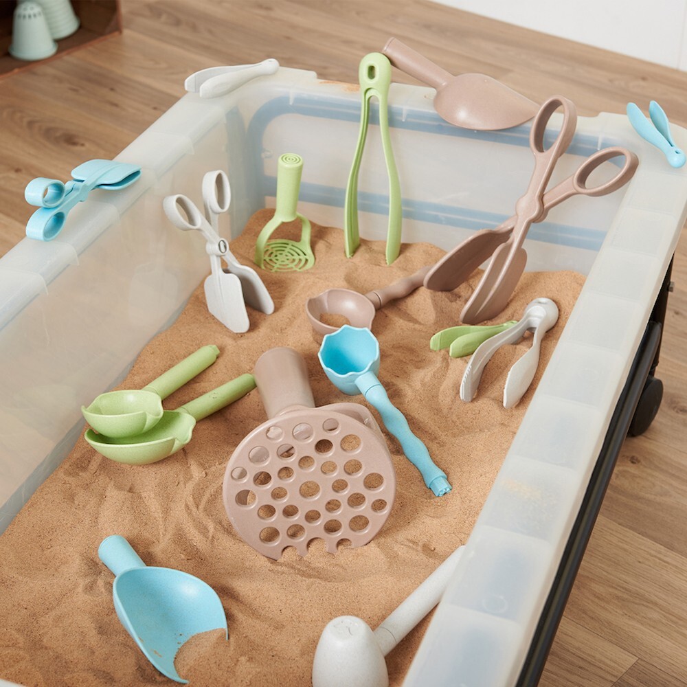 Educational Utensils Toys Ergonomically Designed Tools Teaching Learning 21pcs