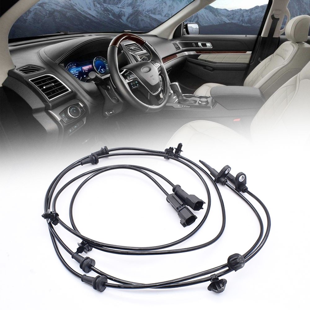 2pcs ABS Front Left Right ABS Sensor For Ford Explorer/Taurus/Flex 2013-2019