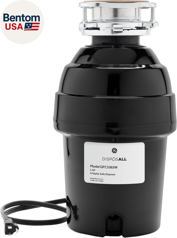 GFC1065W Disposer, Black
