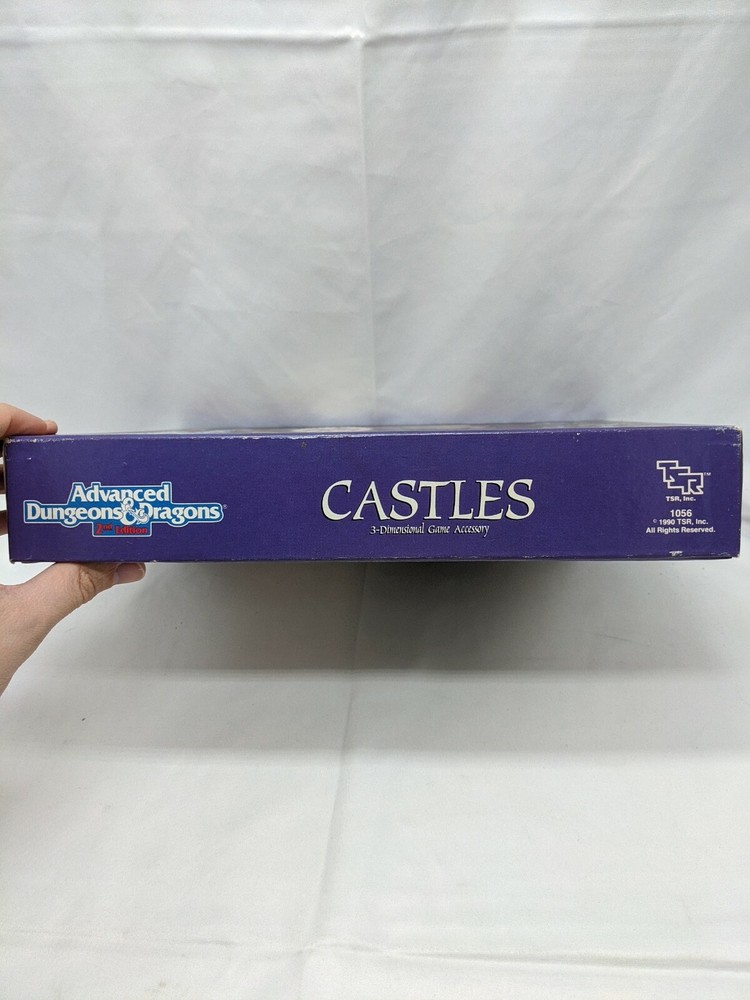 **EMPTY BOX ONLY** Advanced Dungeon And Dragons Castles 2nd Edition TSR 1990