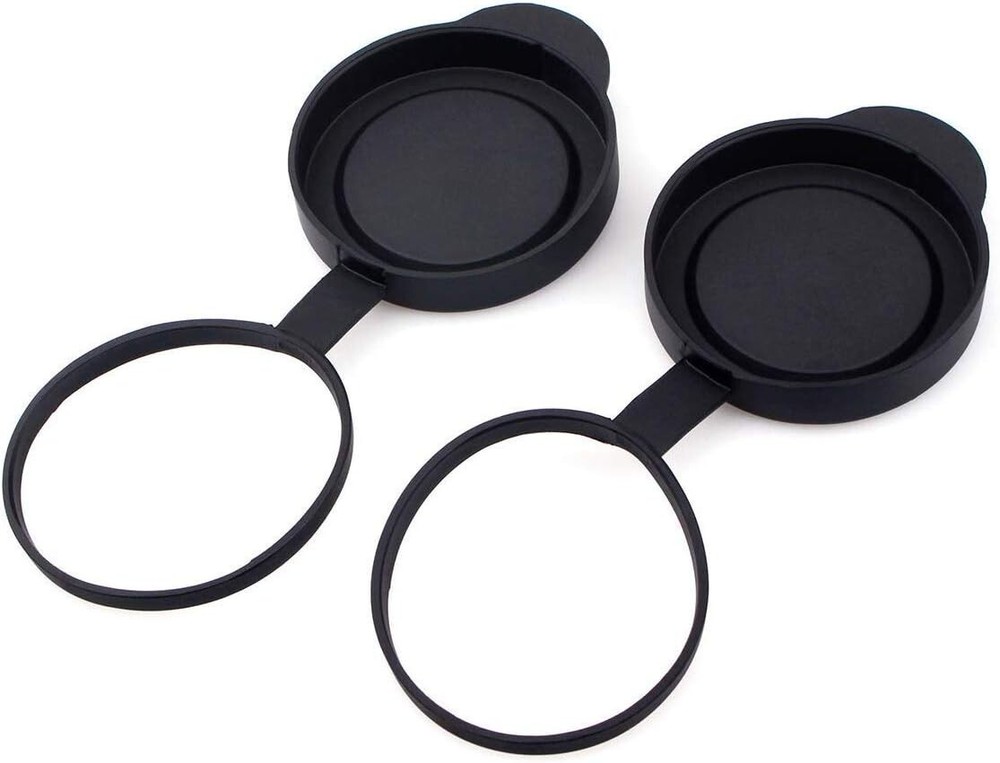 Protective Rubber Objective Lens Caps for Fits Binoculars with Outer Diameter 52