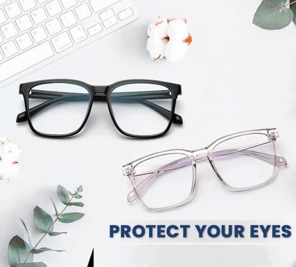 Blue Light Blocking Glasses Oversized Square Computer Glasses Anti Blue Light...