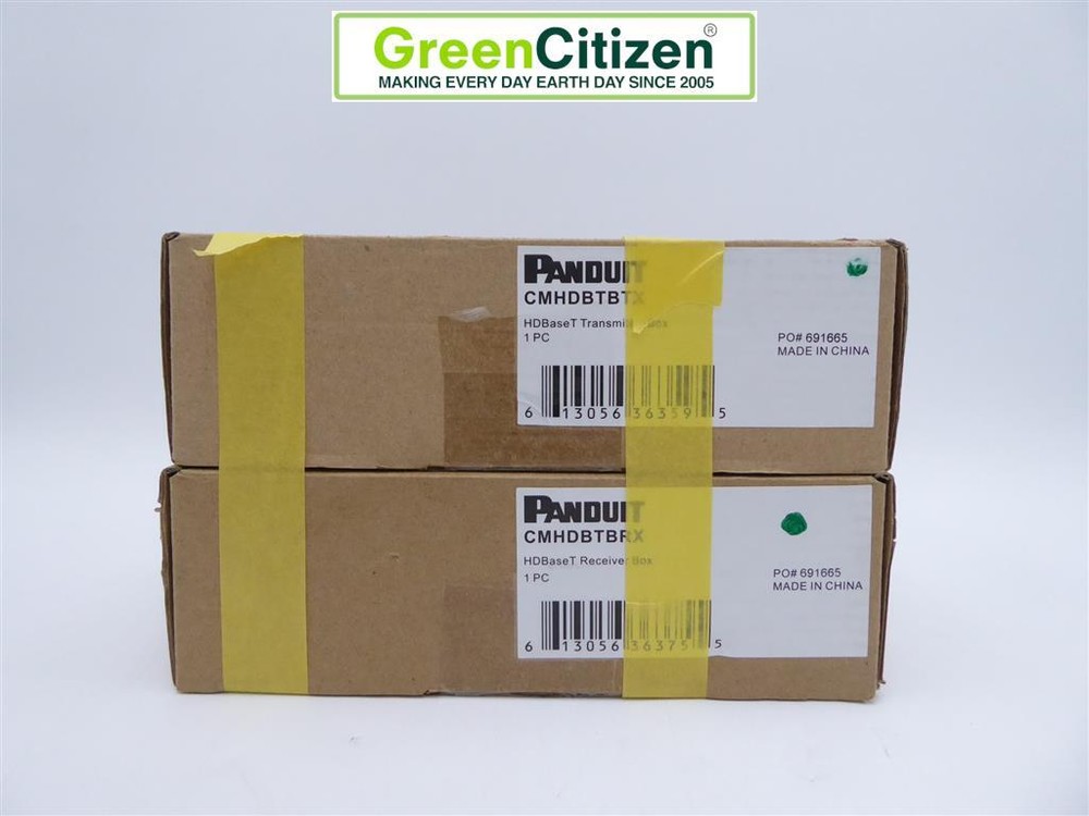 Panduit CMHDBTBTX & Part#:CMHDBTBRX HDBaseT Receiver & Transmitter Box Bundle