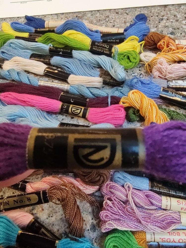 50 Packs Floss String Embroidery Bracelet Making Thread Multi Colors