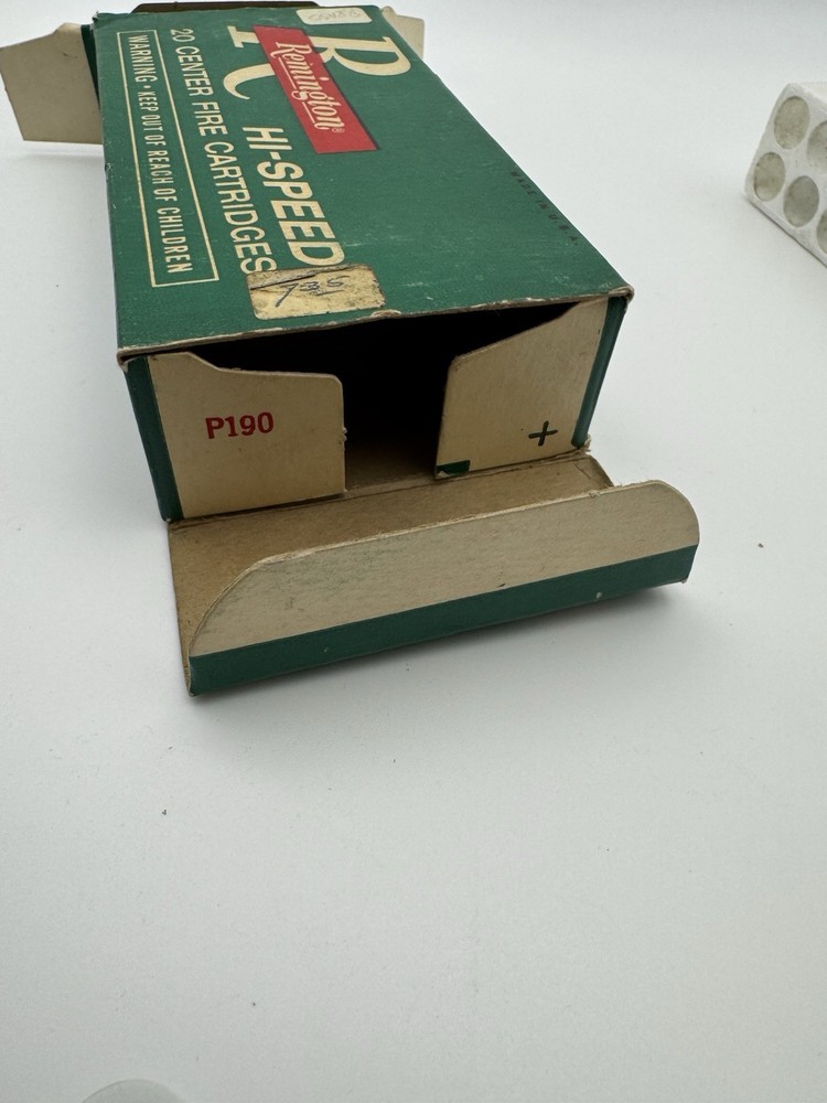 Vintage Remington Ammo Box 348 Win ORIGINAL EMPTY BOX UNCOMMON!!! #3