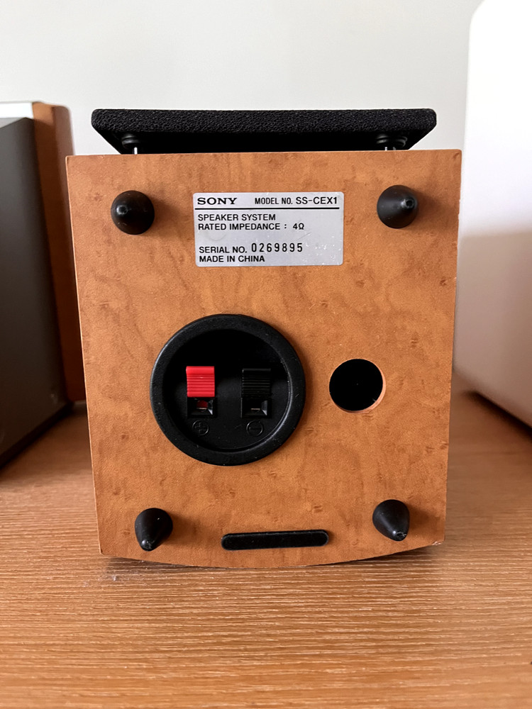 sony cmt-ex1 vertical loading cd player