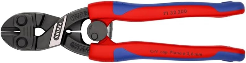 Knipex High Leverage CoBolt Cutter with Notch and Spring