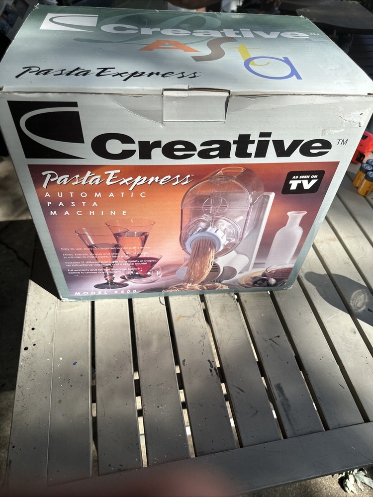NEW Creative Pasta Express Automatic Pasta Maker Model X500