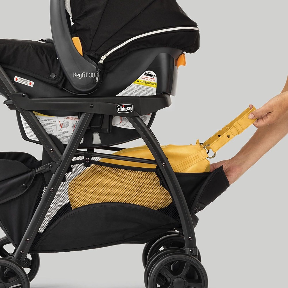 Chicco KeyFit Caddy Frame Stroller with Adjustable Handle and Parent Tray