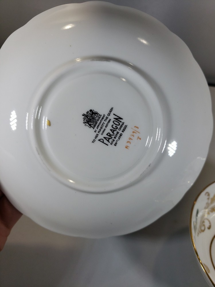 Paragon Bone China Cup And Saucer England