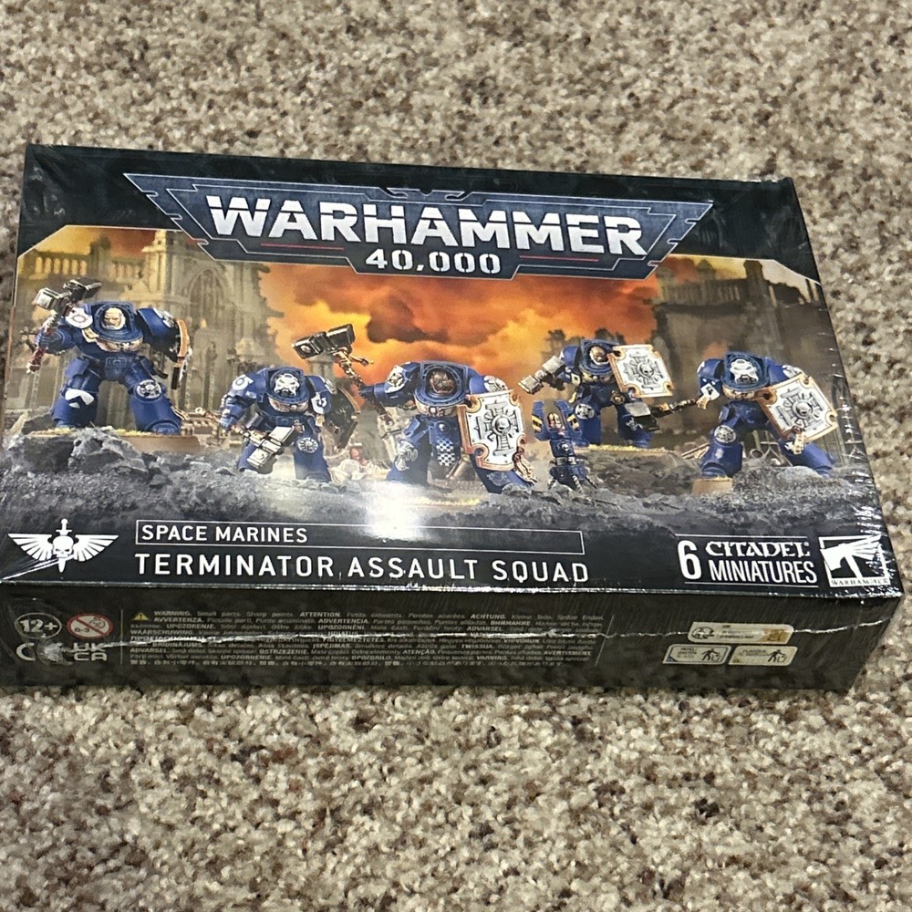 Space Marines: Terminator Assault Squad Warhammer 40K NIB