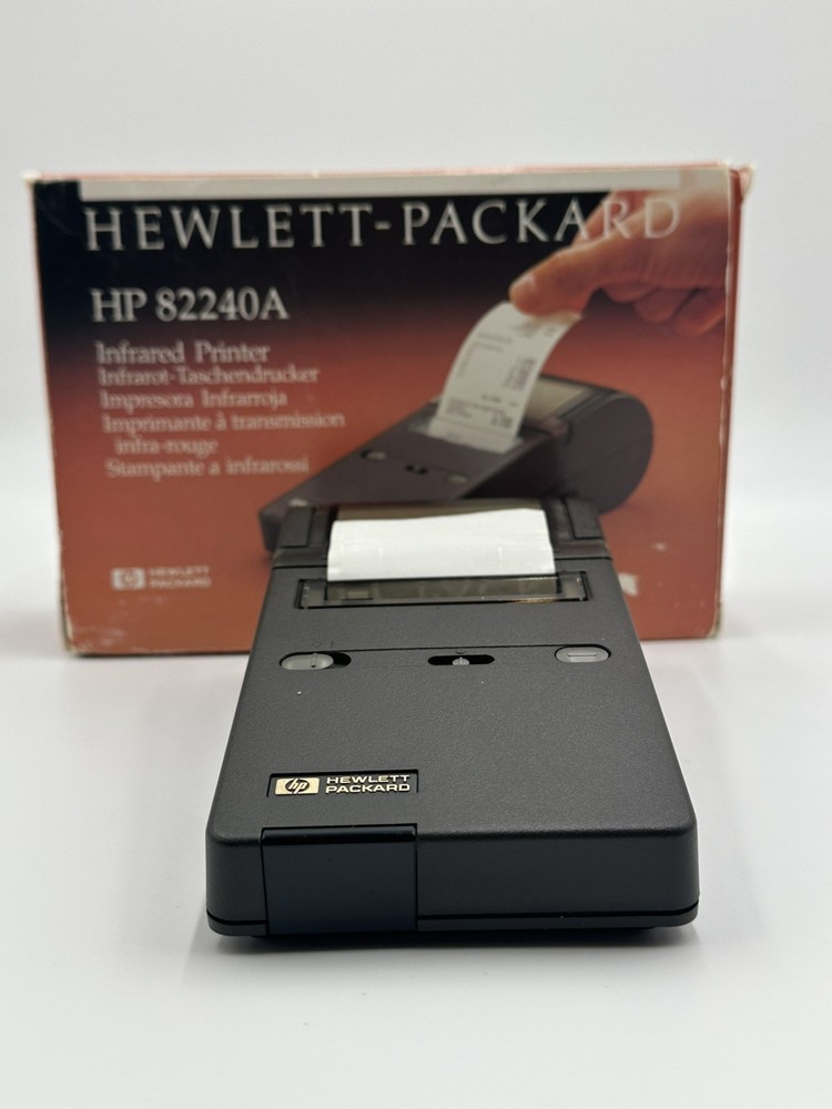 HP 82240A Infrared Printer Vintage Calculator Printer Boxed. Tested.