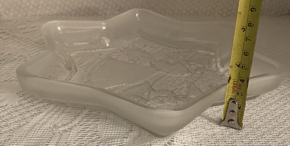 holiday crystal cut glass