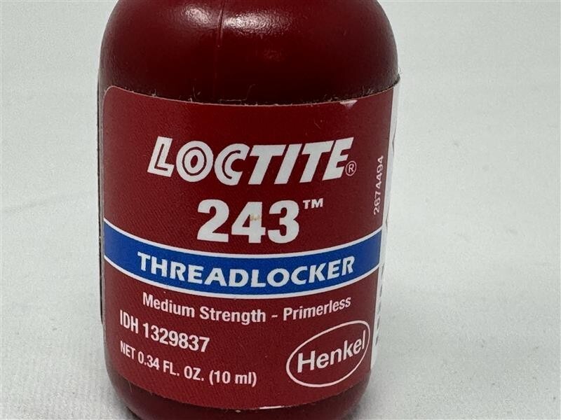 Loctite 1329837 Primerless Threadlocker, Loctite 243, Medium Strength, 10ml 2/26