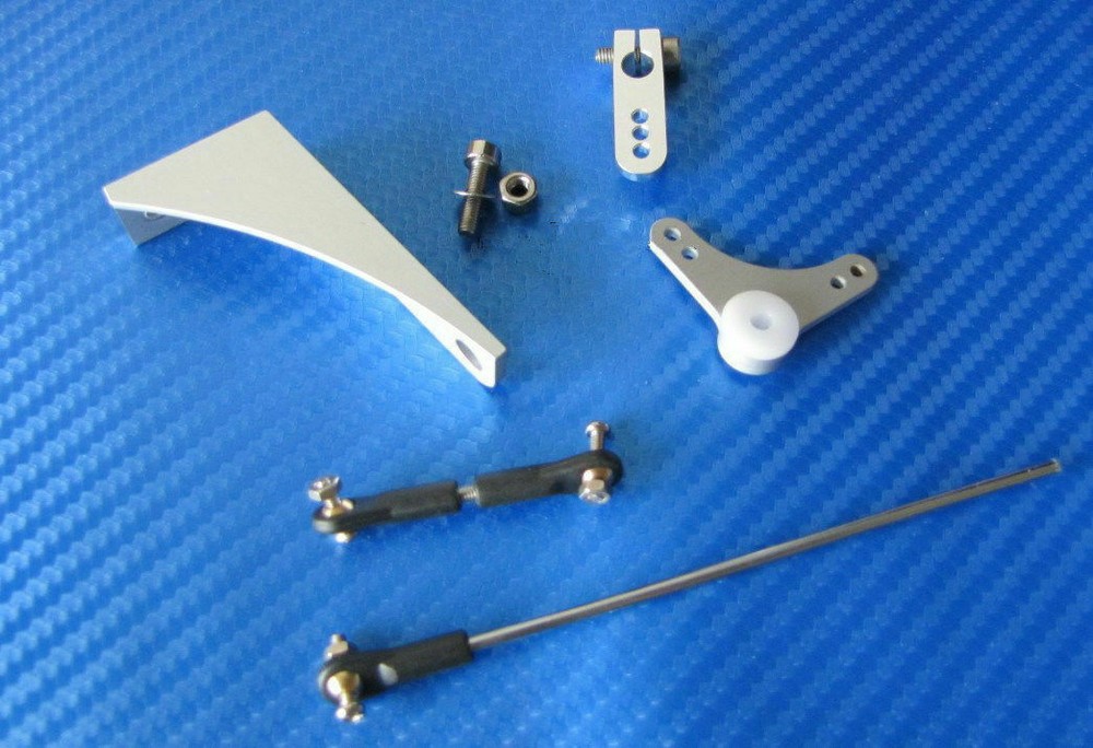 Accelerator Control Set with Linkage & Arm for Zenoah RCMK Engine RC Boat #866