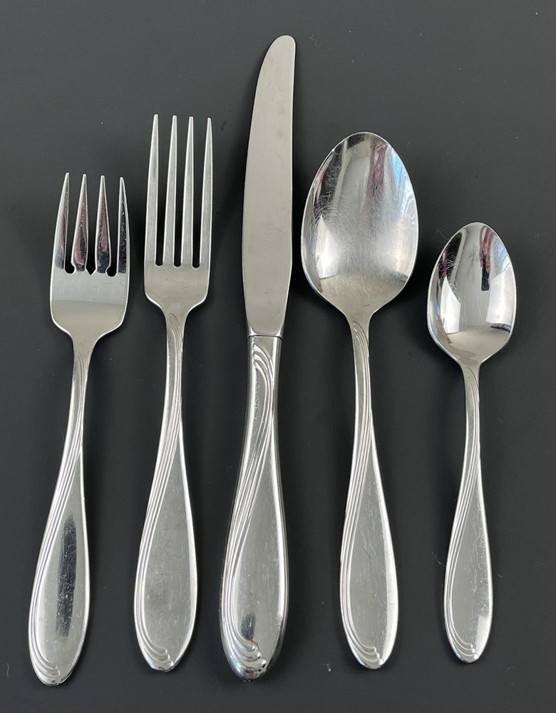 Oneida Camber Cresta Windswept Scroll Stainless Flatware USA Choice You Select