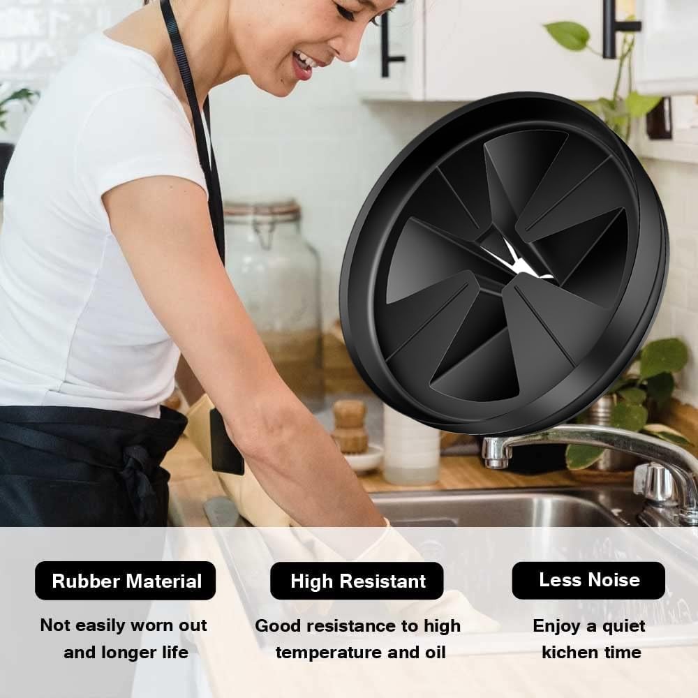 Sink Baffle 3 3/8" QCBAM Replacement for InSinkErator Evolution Series, Garba...