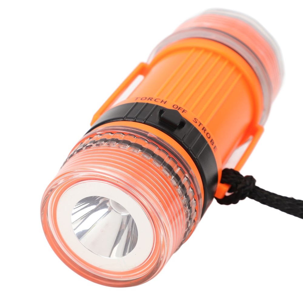 Waterproof Dive Strobe Flashlight High Brightness LED For Underwater Advent RAVV