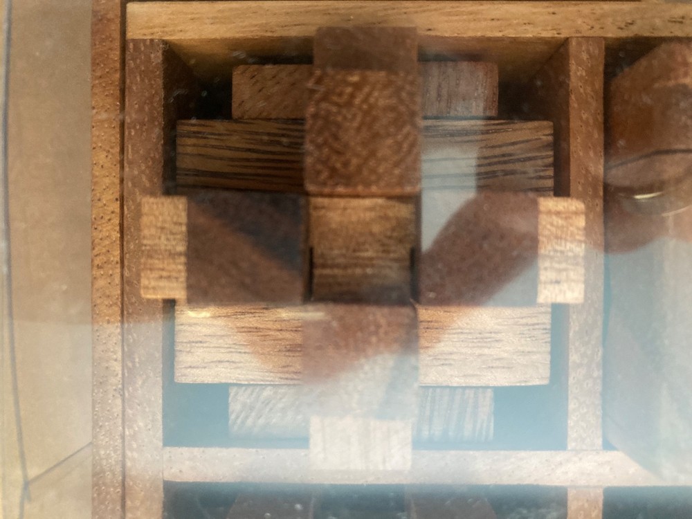 6 Wooden Brain Teasers Collection