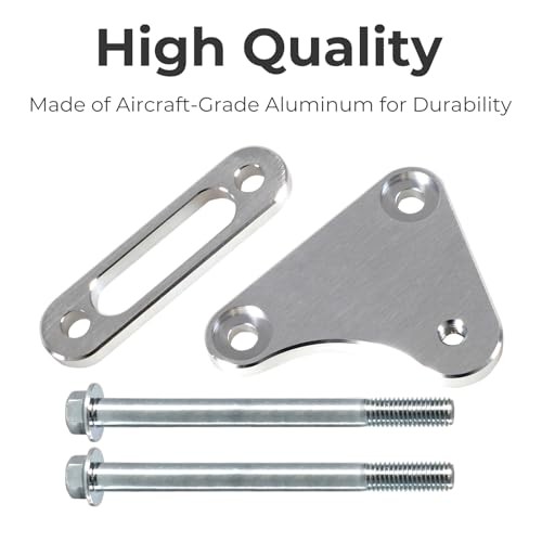 LS Truck Idler Pulley Relocation Bracket KIT Compatible with LS1 Intake