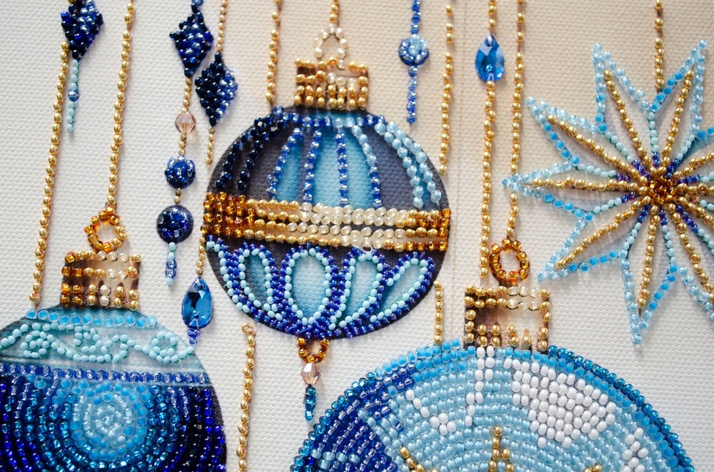 Abris Art Bead Embroidery Kit - Crystal patterns AB-925