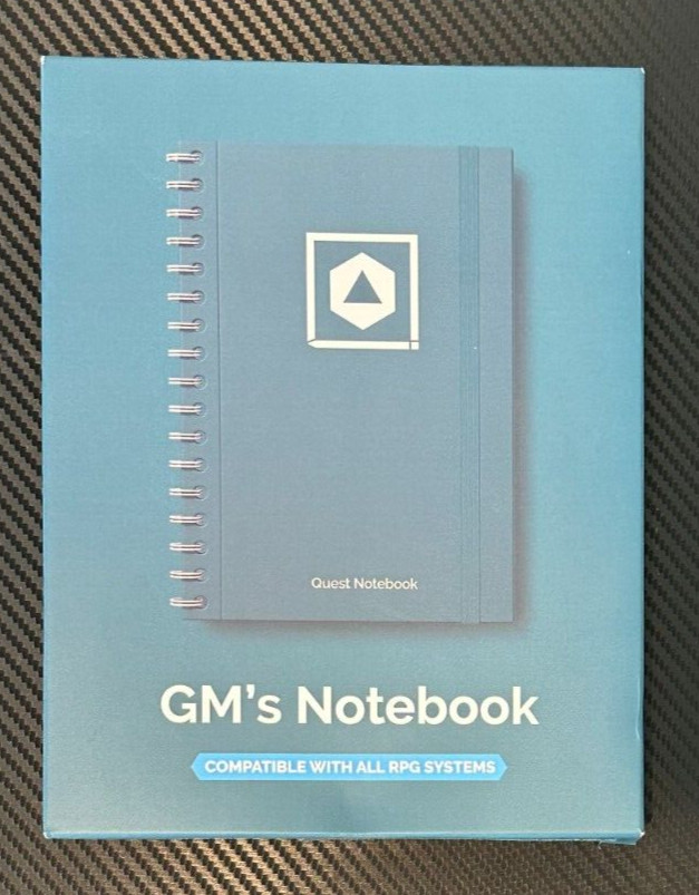 Roll & Play Press GM's Notebook Compatible With All RPG Systems