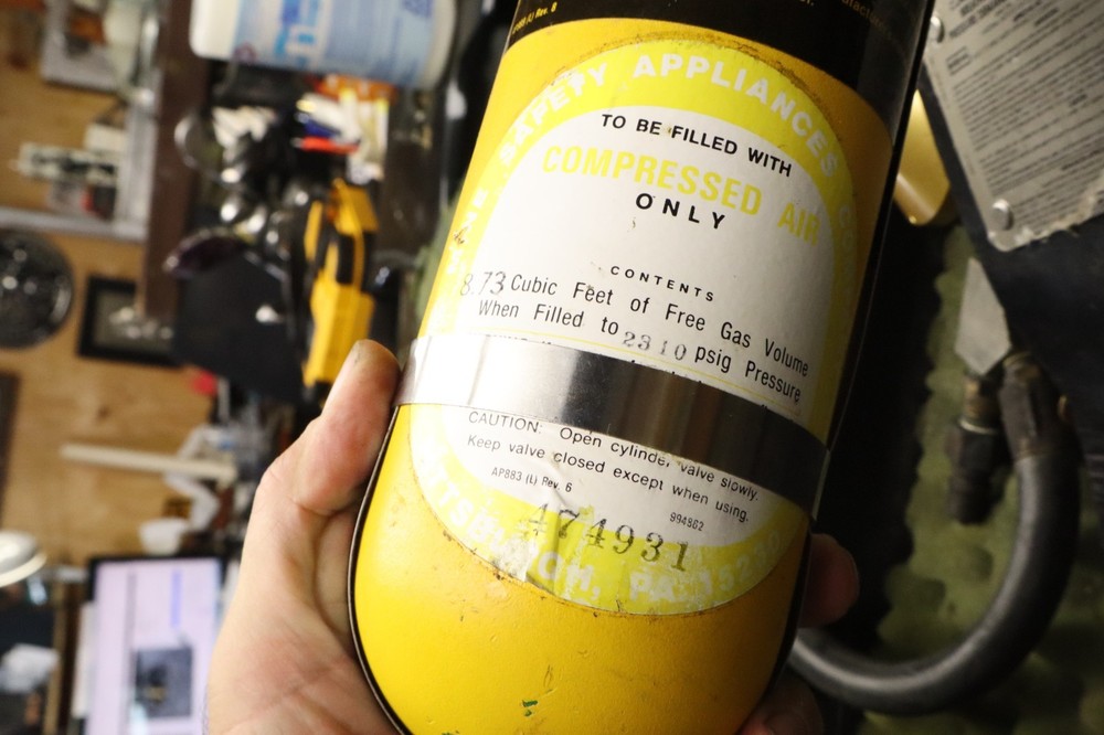 MSA Combination Breathing Apparatus hip air UNTESTED