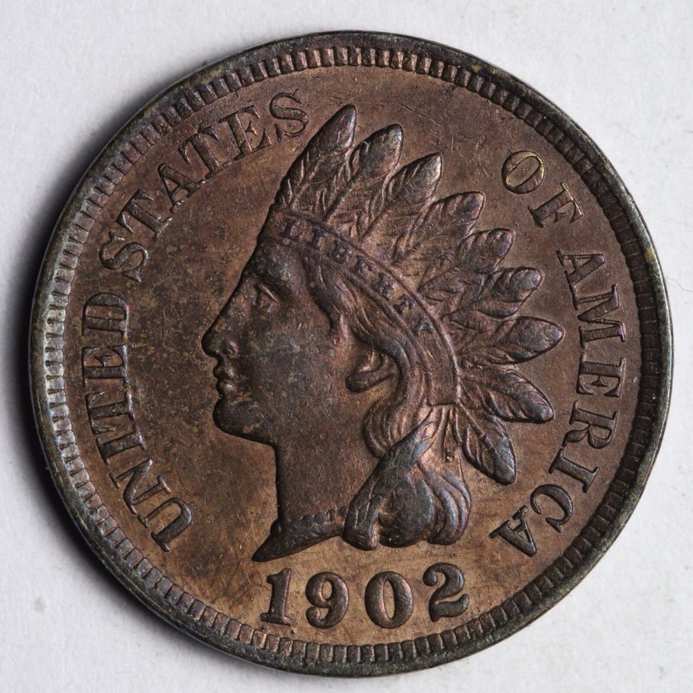 1902 Indian Head Cent Penny BU *UNCIRCULATED* MS E150 AGEF