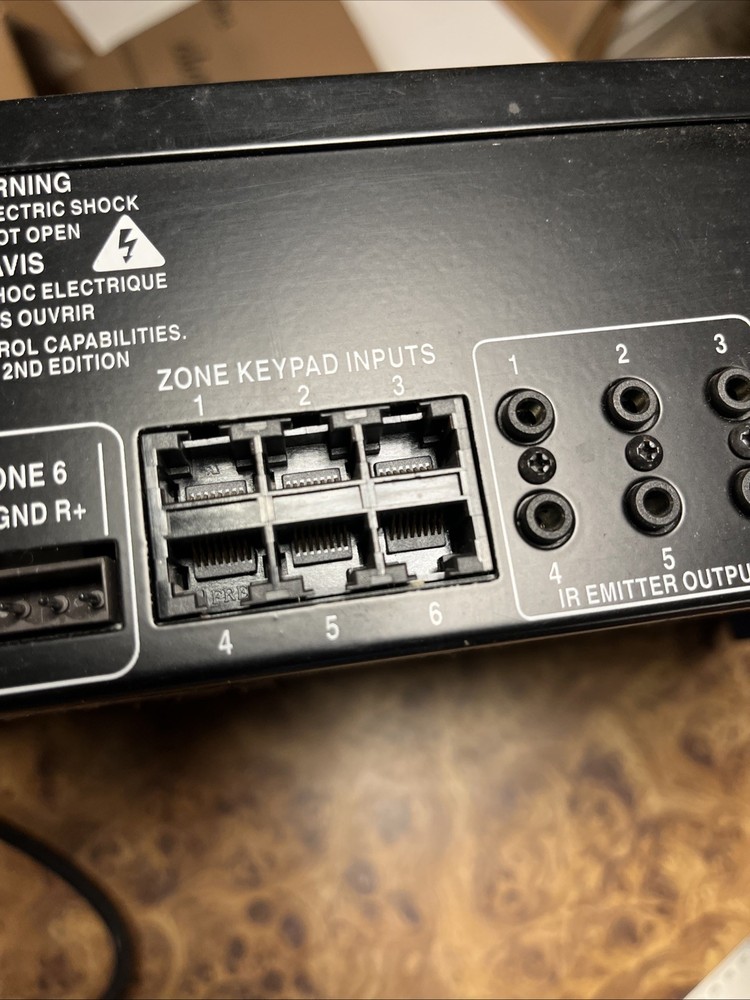 Channel Plus MDS-6A Music Distribution System POWERS ON - NOT TESTED