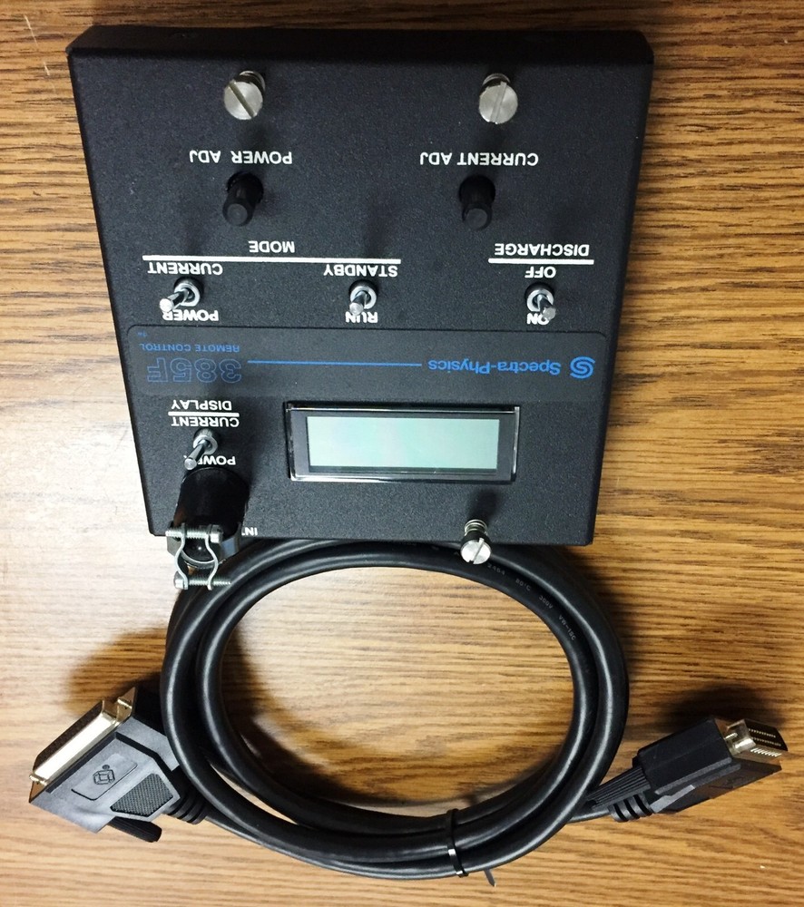 Spectra Physics 385F-10 Laser Remote Controller with Cable